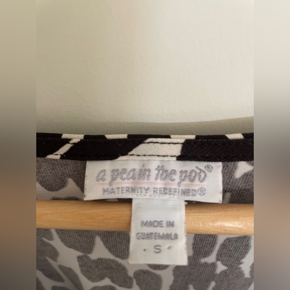 A Pea in the Pod Dress Size S. Brown and white - Picture 8 of 8